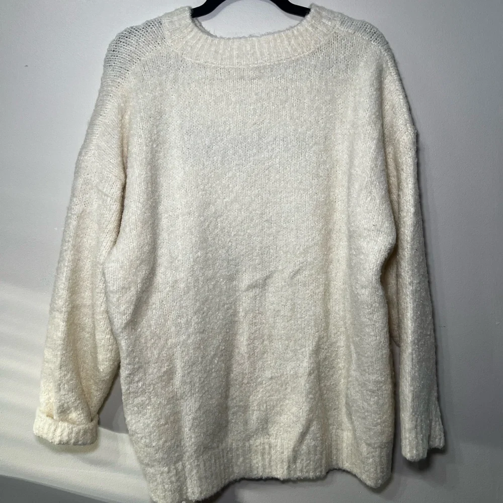 Cider Cream Sweater with Black Cat - Picture 4 of 4